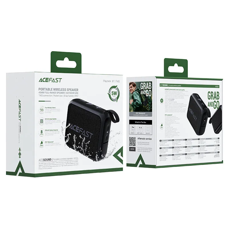 اسپیکر بلوتوث ایس فست ACEFAST K4 Go توان 5 وات - Image 4